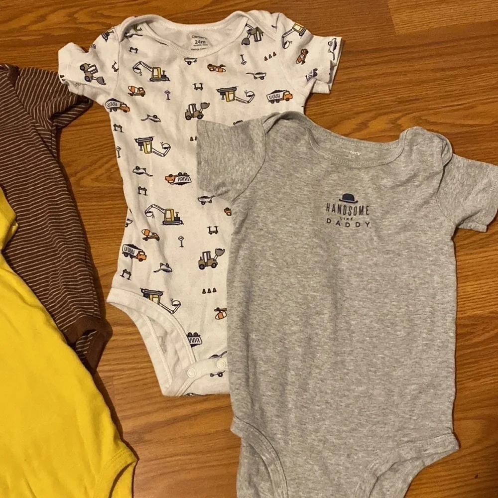 Set of 4 Carter’s One Piece size 24 months (CA)